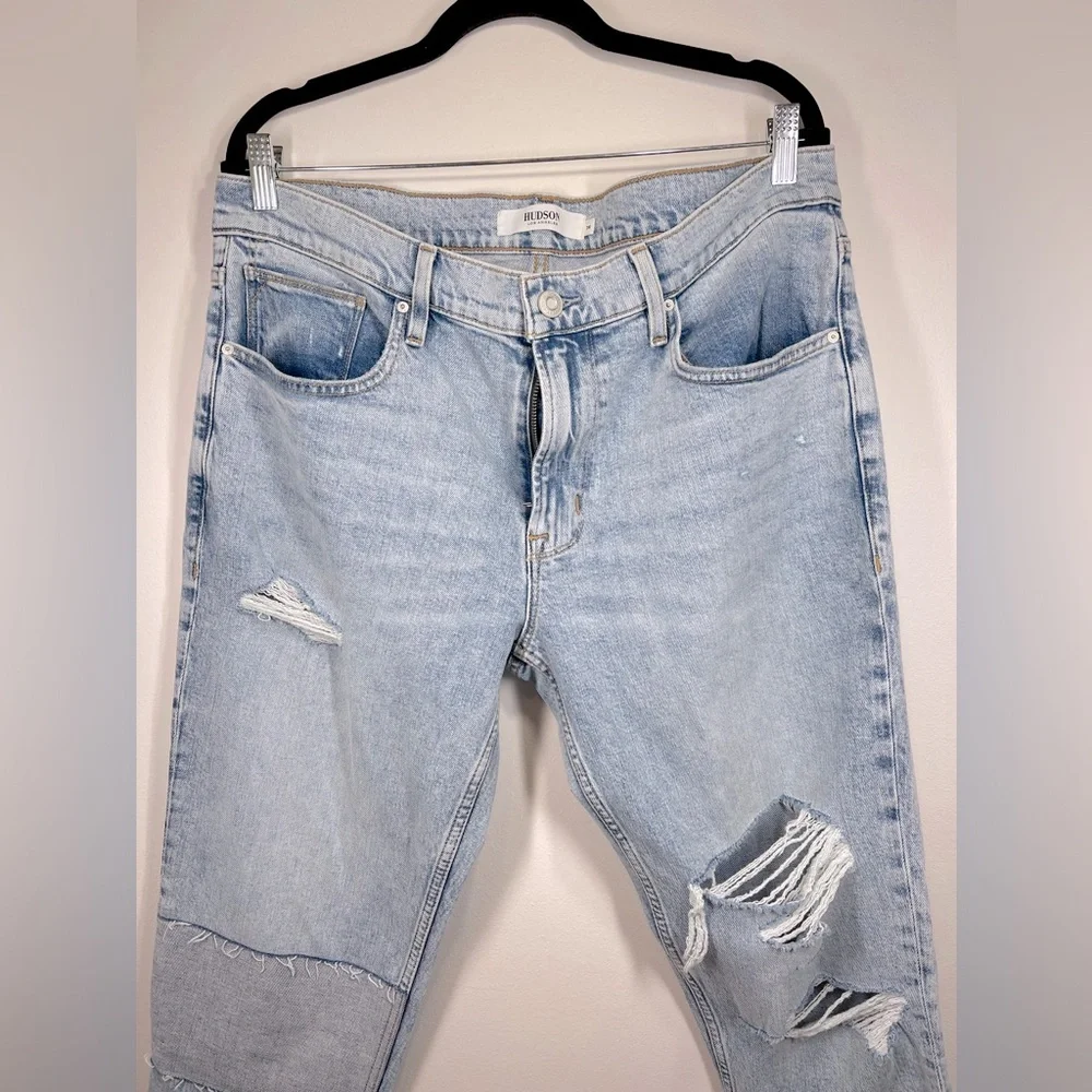 HUDSON Men's Zack‎ Skinny Jean Size 36 Distressed
